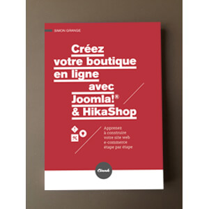 Couverture Créez votre boutique en ligne avec Joomla! & HikaShop